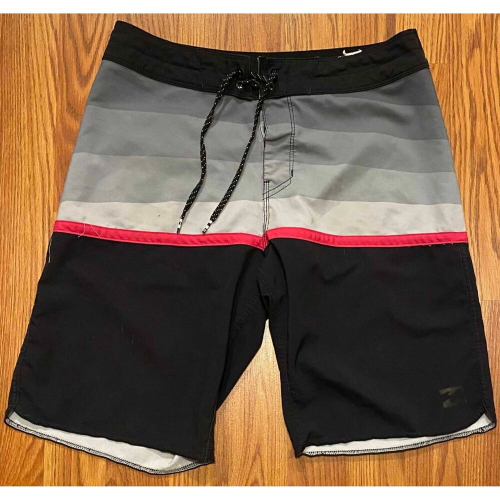 Billabong Platinum X Fifty50 Board Shorts Mens 29 9" Beach Swim Trunks Pocket